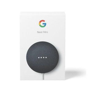 Google Nest Mini (2nd Generation) Smart Speaker, Charcoal - NEW UNOPENED